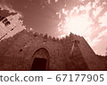 Sepia Holy Land Jerusalem 67177905