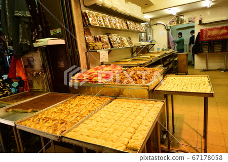 A sweet shop in the city Jerusalem Old Town (Israel) 67178058