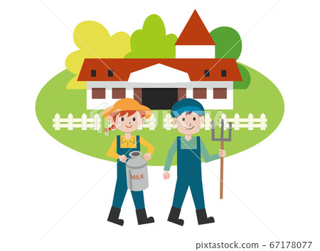 Dairy farm family Dairy farm family 67178077