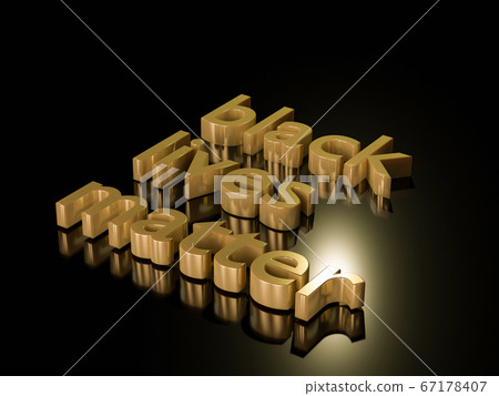 3d render of golden black lives matter hashtag text on black background. 3d render of golden black lives matter hashtag text on black background. 67178407