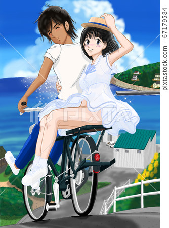 JK Yu Natsukiro（夏色）“把你放在自行車後面……” 11 67179584