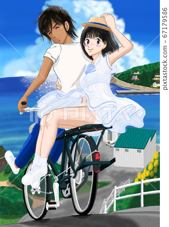 JK Yu Natsukiro(夏天的顏色)“把你放在自行車後面...” 07 JK Yu Natsukiro(夏天的顏色)“把你放在自行車後面...” 07 67179586