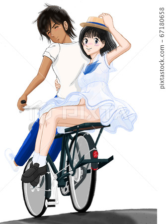 JK Yu Natsuro "Put You Behind Your Bicycle..." 34 67180658