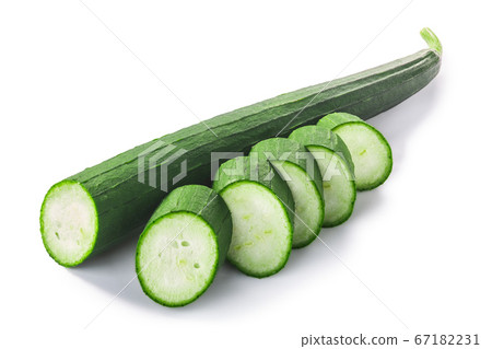 Fresh immature Luffa (Luffa acutangula  pepo 67182231