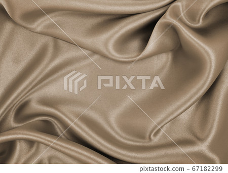 Smooth elegant brown silk or satin texture as 67182299