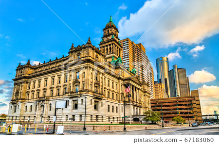 Wayne County Courthouse in Detroit, United States 67183060