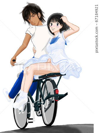 JK Yu Natsuro "Put You Behind Your Bicycle..." 48 67184921