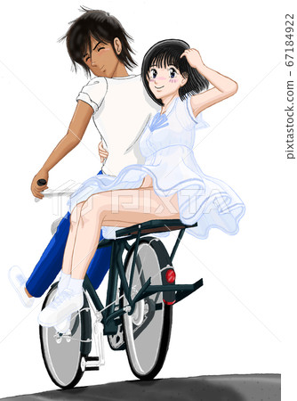 JK Yu Natsuro "Put You Behind Your Bicycle..." 24 67184922