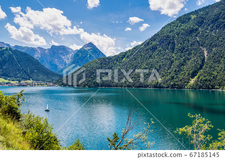 Beautiful view on Achensee, Achen Lake. Pertisau, Beautiful view on Achensee, Achen Lake. Pertisau, 67185145