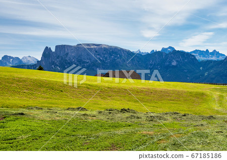 Landscape view of the mountains in South Tyrol, Landscape view of the mountains in South Tyrol, 67185186