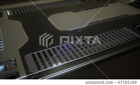 Sci Fi Metal Background 67185289