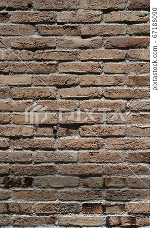 Brick, antique style, stepping joint, riding joint, vertical position 67188090