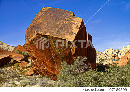 Red Rock Canyon State Park, Nevada, USA 67189299