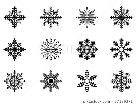 snowflake winter set snowflake winter set 67189371