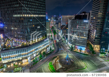 Nagoya station night view ② Nagoya station night view ② 67190498