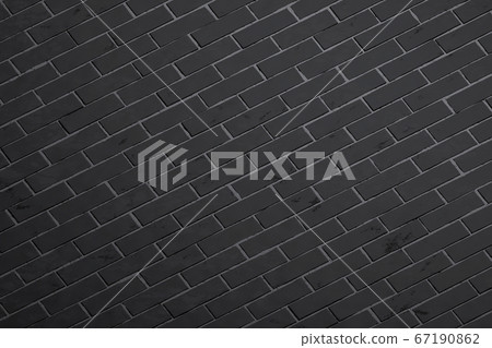 Blank brick stone wall texture mock up, side view Blank brick stone wall texture mock up, side view 67190862