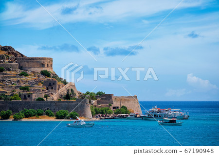 Island of Spinalonga, Crete, Greece 67190948