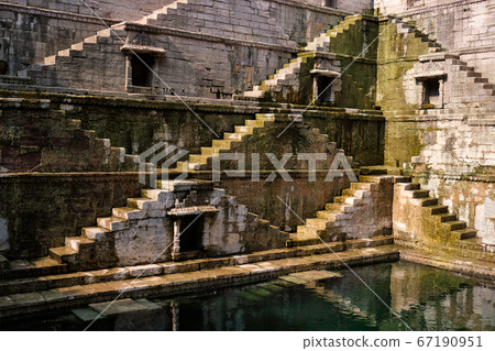 Toorji Ka Jhalra Bavdi stepwell. Jodhpur, Rajasthan, India 67190951