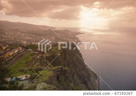 PORTUGAL MADEIRA CAMARA DE LOBOS LANDSCAPE PORTUGAL MADEIRA CAMARA DE LOBOS LANDSCAPE 67193267