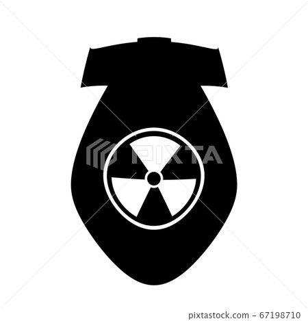 Bomb symbol icon. Bomb symbol icon. 67198710