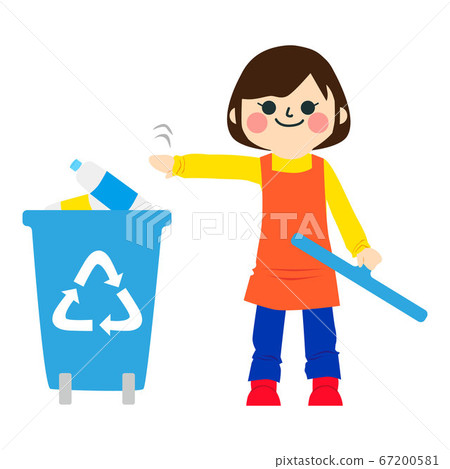 Woman doing housework Woman doing housework 67200581