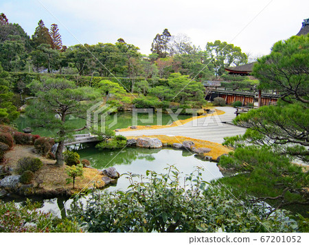 Ninna-ji寺在冬天 67201052