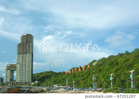 Pattaya city alphabet on the mountain, Pattaya  67201207