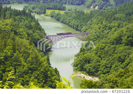JR Tadami Line Daiichi Bridge (Kiha e120 type) 67201228