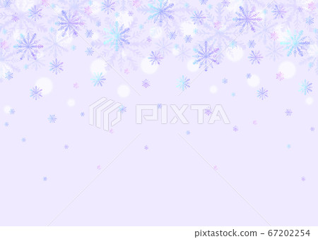 背景素材_雪花 67202254