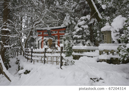 Kyokuzo Horinji Snow scene of Dendengu 67204314