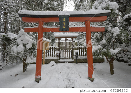 Dendengu的Kyokuzo Horinji雪景 67204322