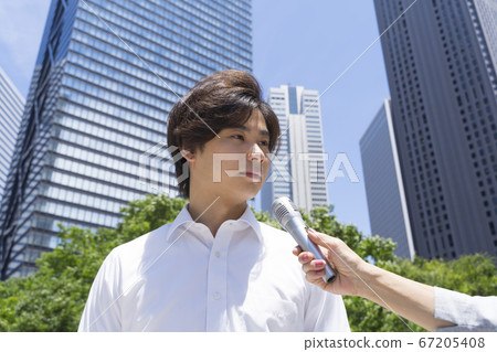 Interview Businessmen Job Hunting Pan Interview Businessmen Job Hunting Pan 67205408