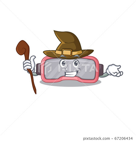 sneaky witch vr glasses cartoon character design sneaky witch vr glasses cartoon character design 67206434