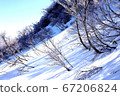 Snow scene of Mt. 67206824