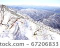 Snow scene of Mt. 67206833