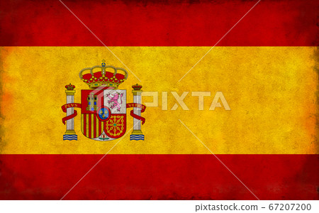 Dirty flag illustration / Spain Dirty flag illustration / Spain 67207200