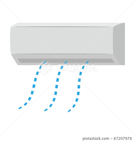 散發冷氣的空調 67207978