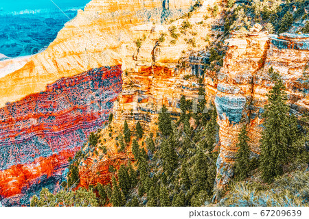 Amazing natural geological formation - Grand 67209639