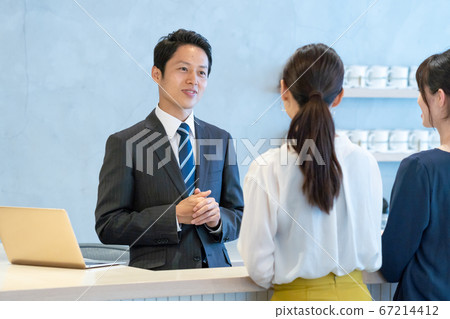 Reception desk 67214412