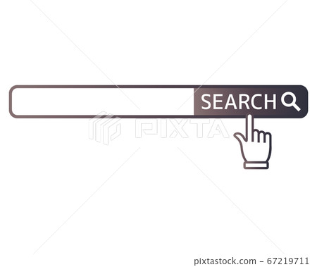 Vector illustration of search box Search bar Vector illustration of search box Search bar 67219711