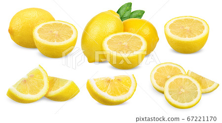 Lemon isolated on white clipping path Lemon isolated on white clipping path 67221170