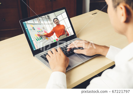 E-learning and Online Business Presentation Meeting Concept. E-learning and Online Business Presentation Meeting Concept. 67221797