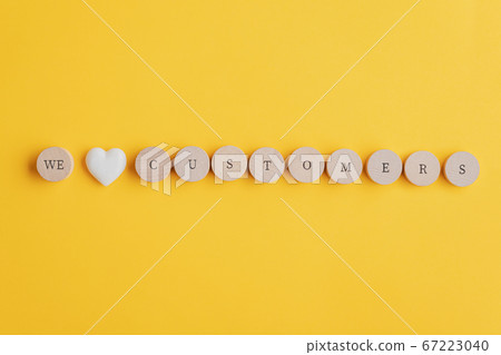 We love customers sign We love customers sign 67223040