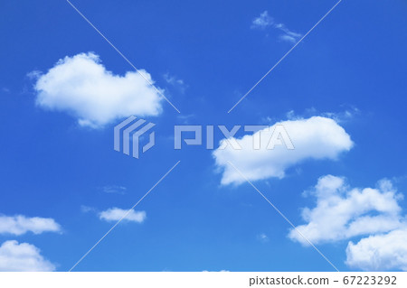 Blue sky and white clouds between rainy season Blue sky and white clouds between rainy season 67223292