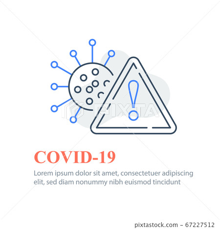 Covid-19 or Coronavirus, virus outbreak 67227512