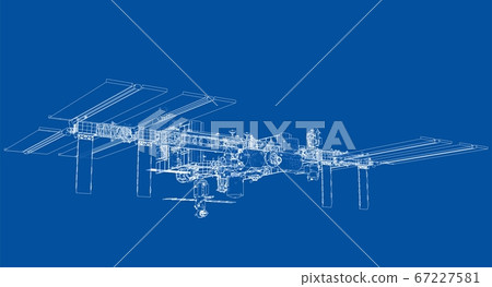 Abstract Spaceship Outline Abstract Spaceship Outline 67227581