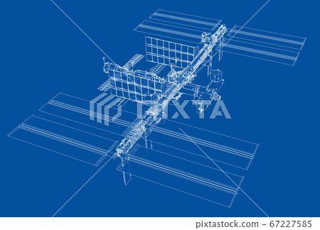 Abstract Spaceship Outline Abstract Spaceship Outline 67227585