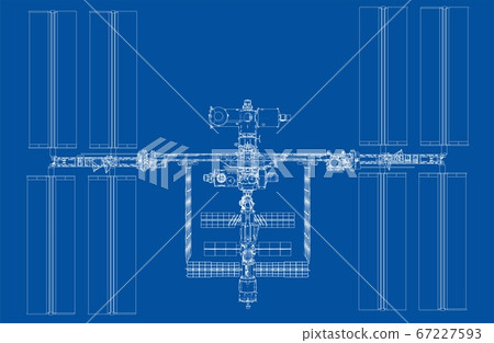 Abstract Spaceship Outline Abstract Spaceship Outline 67227593