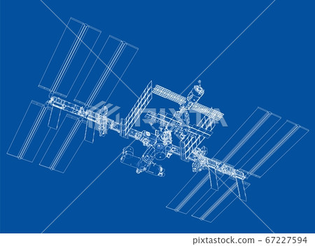 Abstract Spaceship Outline Abstract Spaceship Outline 67227594
