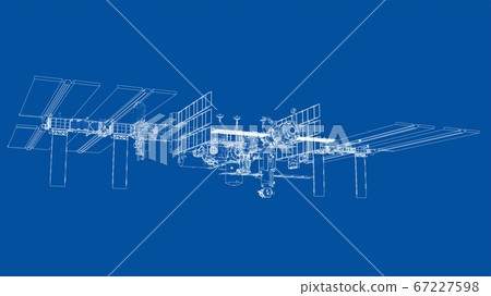 Abstract Spaceship Outline Abstract Spaceship Outline 67227598